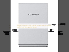 2400WH balcony solar energy storage balcony power station cost saving solar system