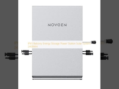 IP65 Balcony Energy Storage Power Station Solar System 2400WH