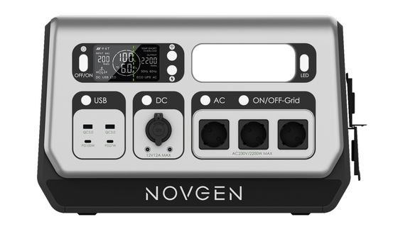 2048WH 2200W Solar Energy Storage System Balcony Portable Power Station
