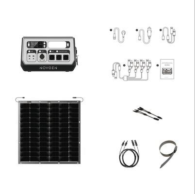 Portable Balcony Power Station 2048WH Solar Power Station Lifepo4 CE Approved