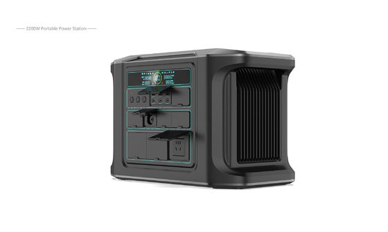 Portable Power Station 2200W Renewable Energy Battery Storage Outdoor Energy Storage