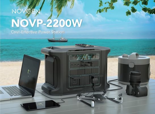 Multifunctional Renewable Portable Power Station With 2160Wh Battery Capacity
