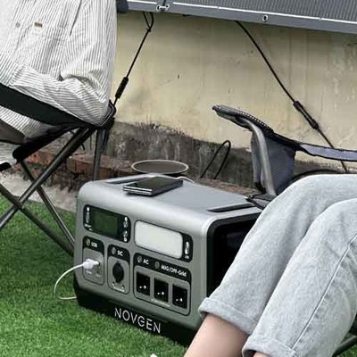 2048WH 2200W balcony solar energy storage balcony portable power station